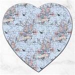 Shabby Chic Jigsaw Puzzle (Heart)