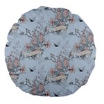 Shabby Chic Large 18  Premium Round Cushion 