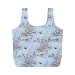 Shabby Chic Full Print Recycle Bag (M)