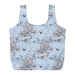 Shabby Chic Full Print Recycle Bag (L)