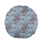 Shabby Chic Standard 15  Premium Flano Round Cushion 