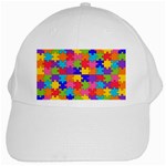 Autism Jigsaw Puzzle White Cap