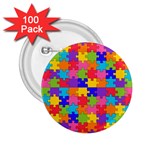Autism Jigsaw Puzzle 2.25  Button (100 pack)