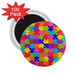 Autism Jigsaw Puzzle 2.25  Magnet (100 pack) 