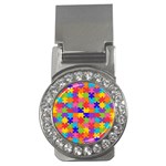 Autism Jigsaw Puzzle Money Clip (CZ)