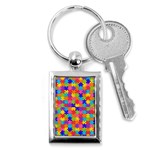 Autism Jigsaw Puzzle Key Chain (Rectangle)