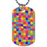 Autism Jigsaw Puzzle Dog Tag (One Side)