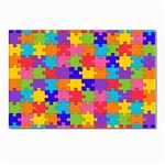 Autism Jigsaw Puzzle Postcard 4 x 6  (Pkg of 10)