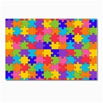 Autism Jigsaw Puzzle Postcards 5  x 7  (Pkg of 10)
