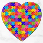 Autism Jigsaw Puzzle Jigsaw Puzzle (Heart)