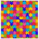 Autism Jigsaw Puzzle Canvas 20  x 20 