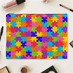 Autism Jigsaw Puzzle Cosmetic Bag (XL)