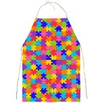 Autism Jigsaw Puzzle Full Print Apron