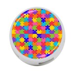 Autism Jigsaw Puzzle 4-Port USB Hub (Two Sides)