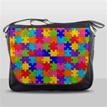 Autism Jigsaw Puzzle Messenger Bag