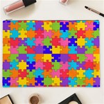 Autism Jigsaw Puzzle Cosmetic Bag (XXL)