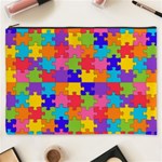 Autism Jigsaw Puzzle Cosmetic Bag (XXXL)