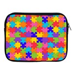 Autism Jigsaw Puzzle Apple iPad 2/3/4 Zipper Case
