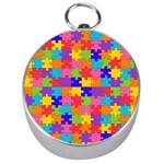 Autism Jigsaw Puzzle Silver Compass