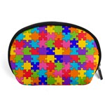Autism Jigsaw Puzzle Accessory Pouch (Large)