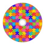 Autism Jigsaw Puzzle CD Wall Clock