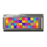 Autism Jigsaw Puzzle Superlink Italian Charm (9mm)