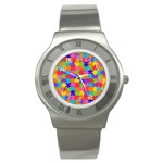 Autism Jigsaw Puzzle Stainless Steel Watch