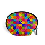 Autism Jigsaw Puzzle Accessory Pouch (Small)