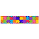 Autism Jigsaw Puzzle Flano Scarf (Small)