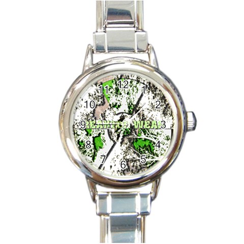 radiocative Round Italian Charm Watch from ArtsNow.com Front