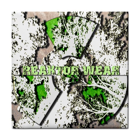 radiocative Tile Coaster from ArtsNow.com Front