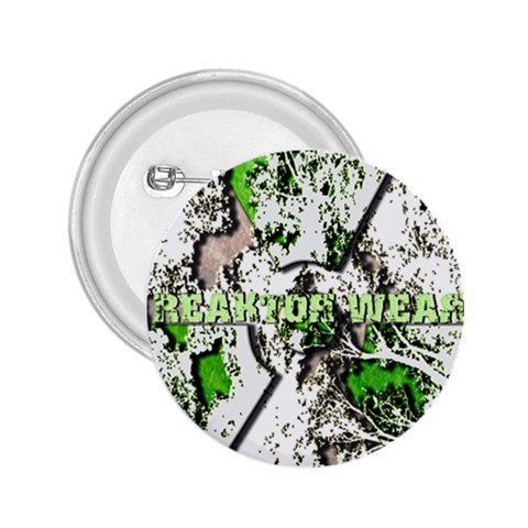 radiocative 2.25  Button from ArtsNow.com Front