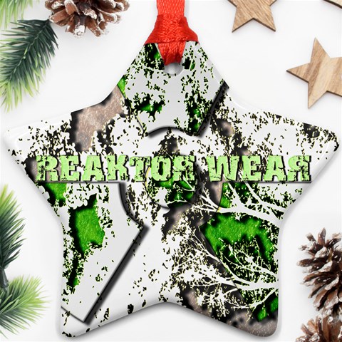 radiocative Ornament (Star) from ArtsNow.com Front