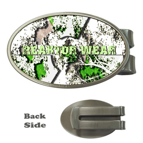 radiocative Money Clip (Oval) from ArtsNow.com Front