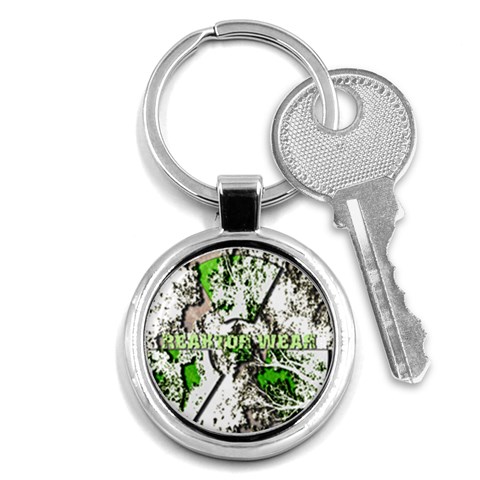 radiocative Key Chain (Round) from ArtsNow.com Front
