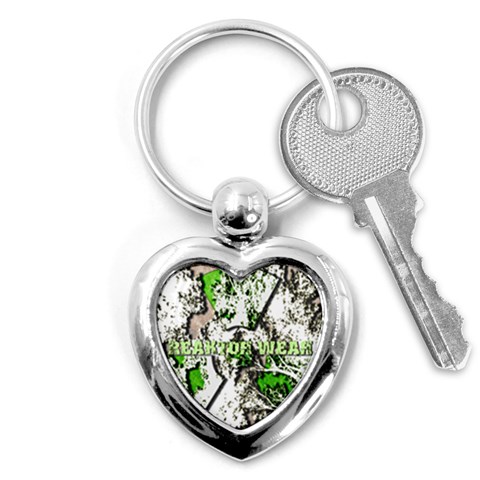 radiocative Key Chain (Heart) from ArtsNow.com Front