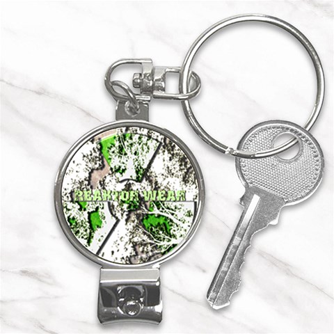 radiocative Nail Clippers Key Chain from ArtsNow.com Front