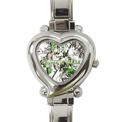 radiocative Heart Italian Charm Watch from ArtsNow.com Front