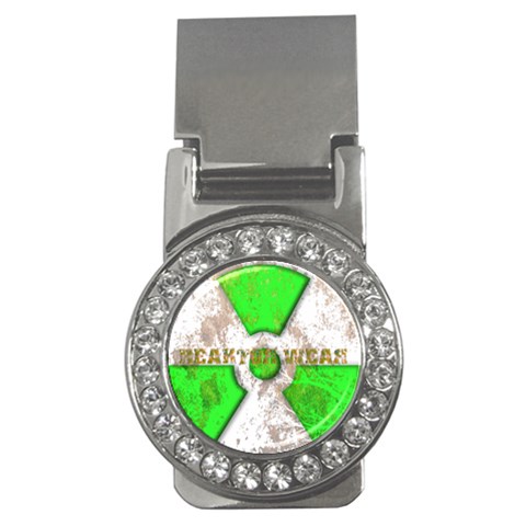 radiocative 3 Money Clip (CZ) from ArtsNow.com Front