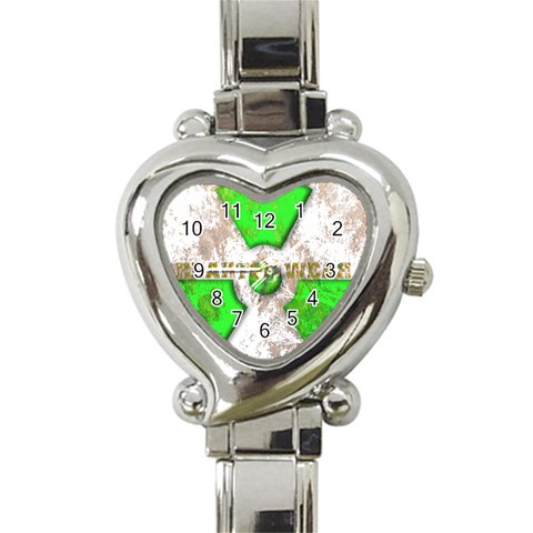 radiocative 3 Heart Italian Charm Watch from ArtsNow.com Front