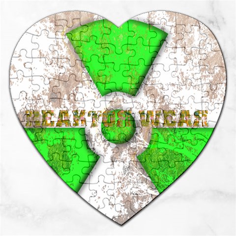 radiocative 3 Jigsaw Puzzle (Heart) from ArtsNow.com Front