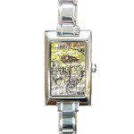 Tech Image Rectangular Italian Charm Watch