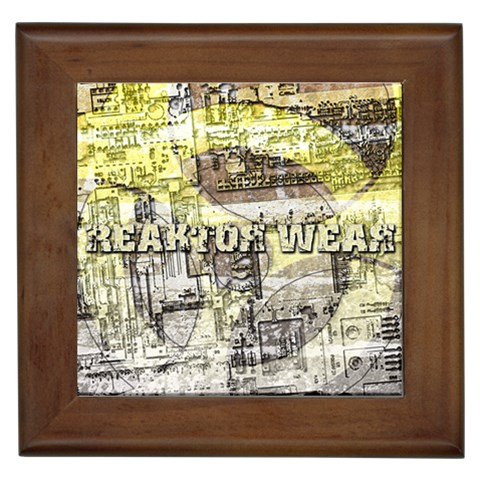 Tech Image Framed Tile from ArtsNow.com Front