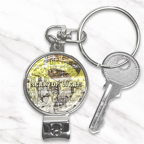 Tech Image Nail Clippers Key Chain from ArtsNow.com Front