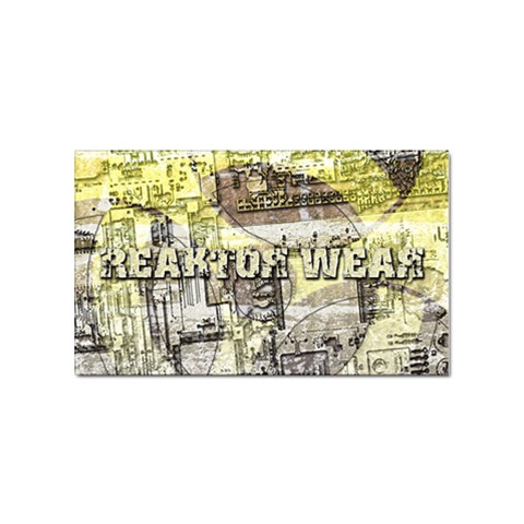 Tech Image Sticker Rectangular (10 pack) from ArtsNow.com Front