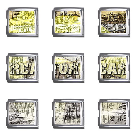 Tech Image Mega Link Italian Charm (9 pack) from ArtsNow.com Front