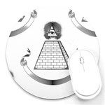 Illuminati Round Mousepad