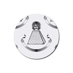 Illuminati Rubber Coaster (Round)