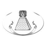 Illuminati Magnet (Oval)