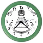 Illuminati Color Wall Clock